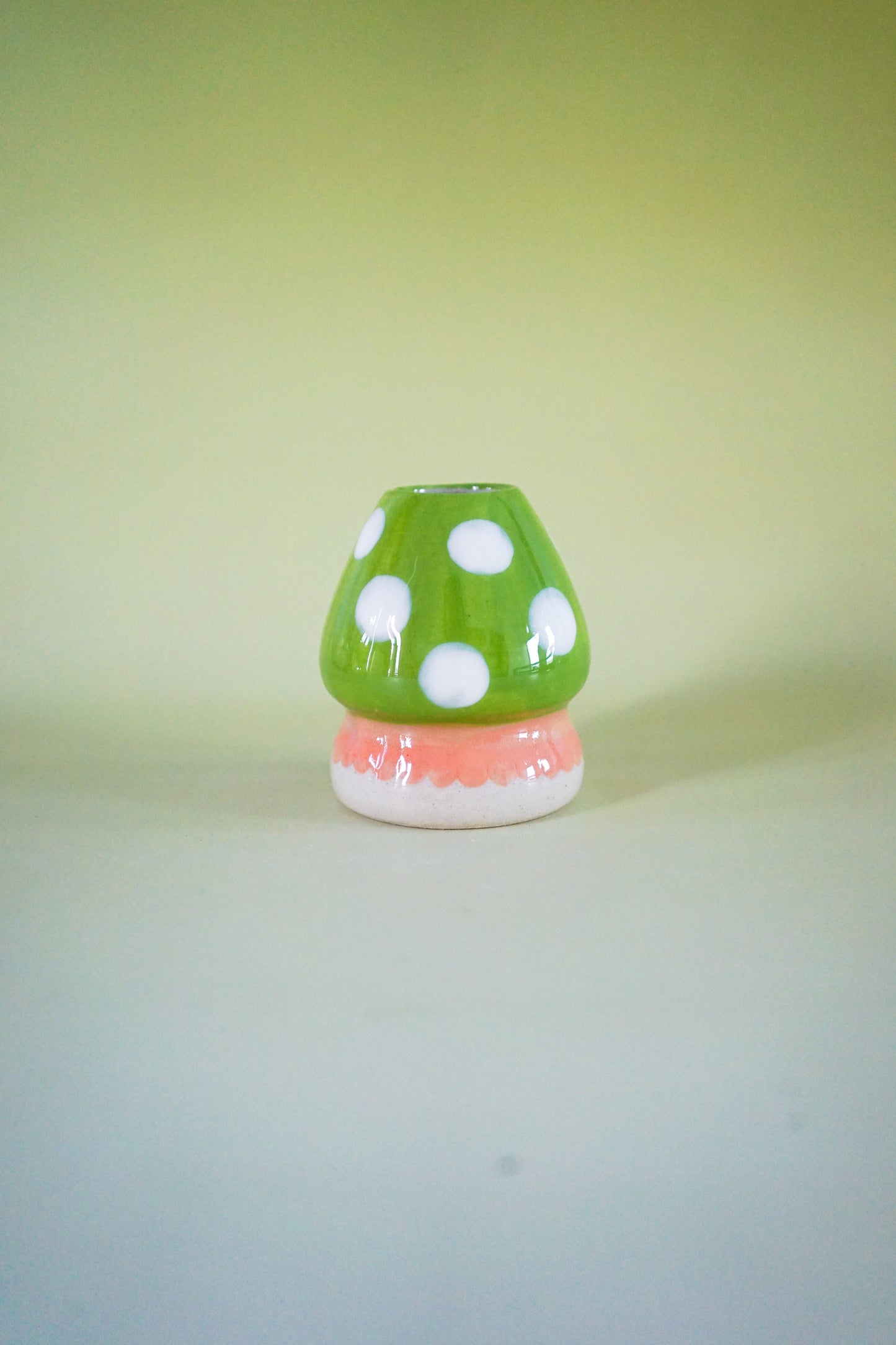 Chasen Holder - Green Mushroom 2 - Pre Order