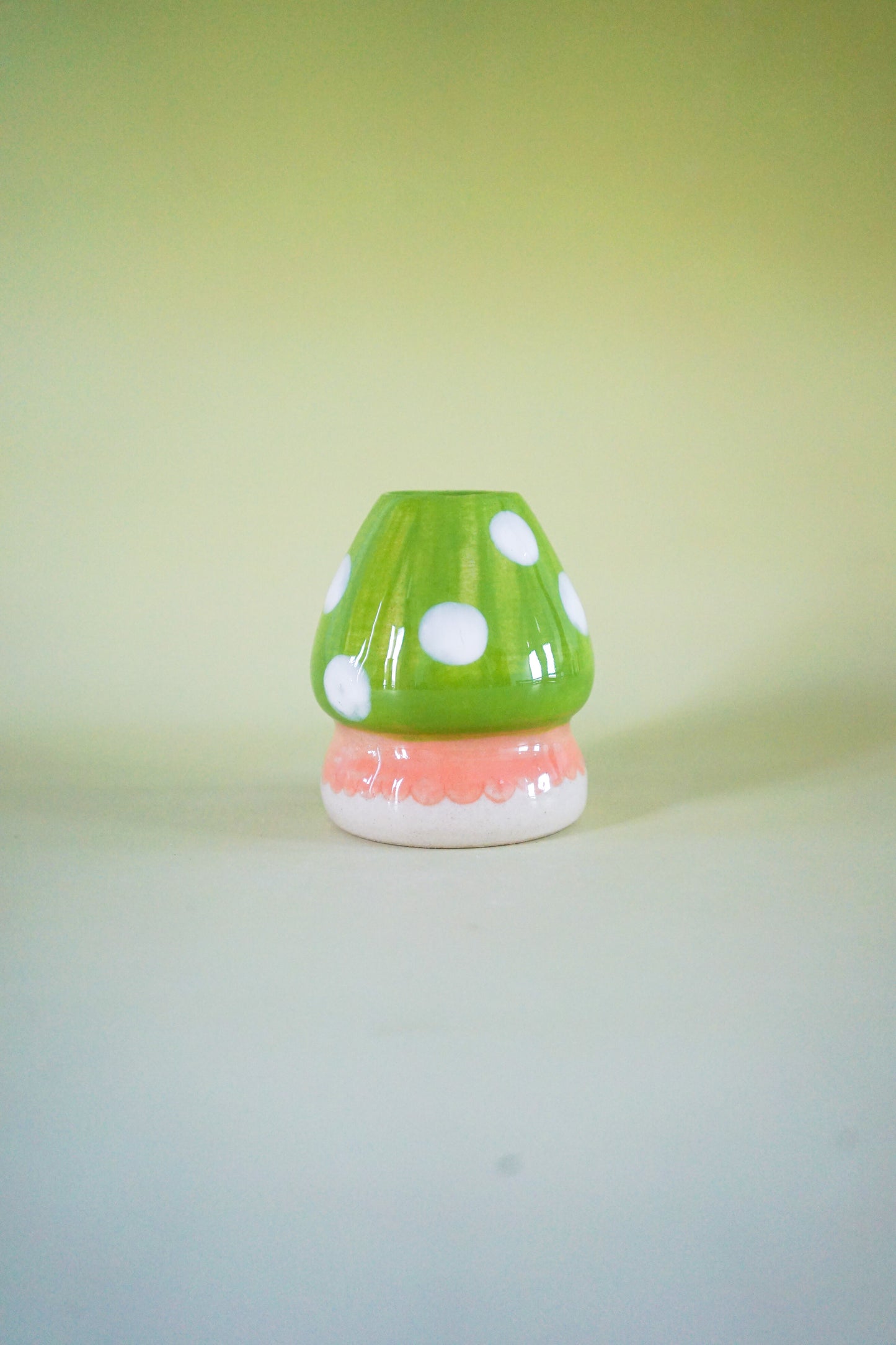 Chasen Holder - Green Mushroom 2 - Pre Order