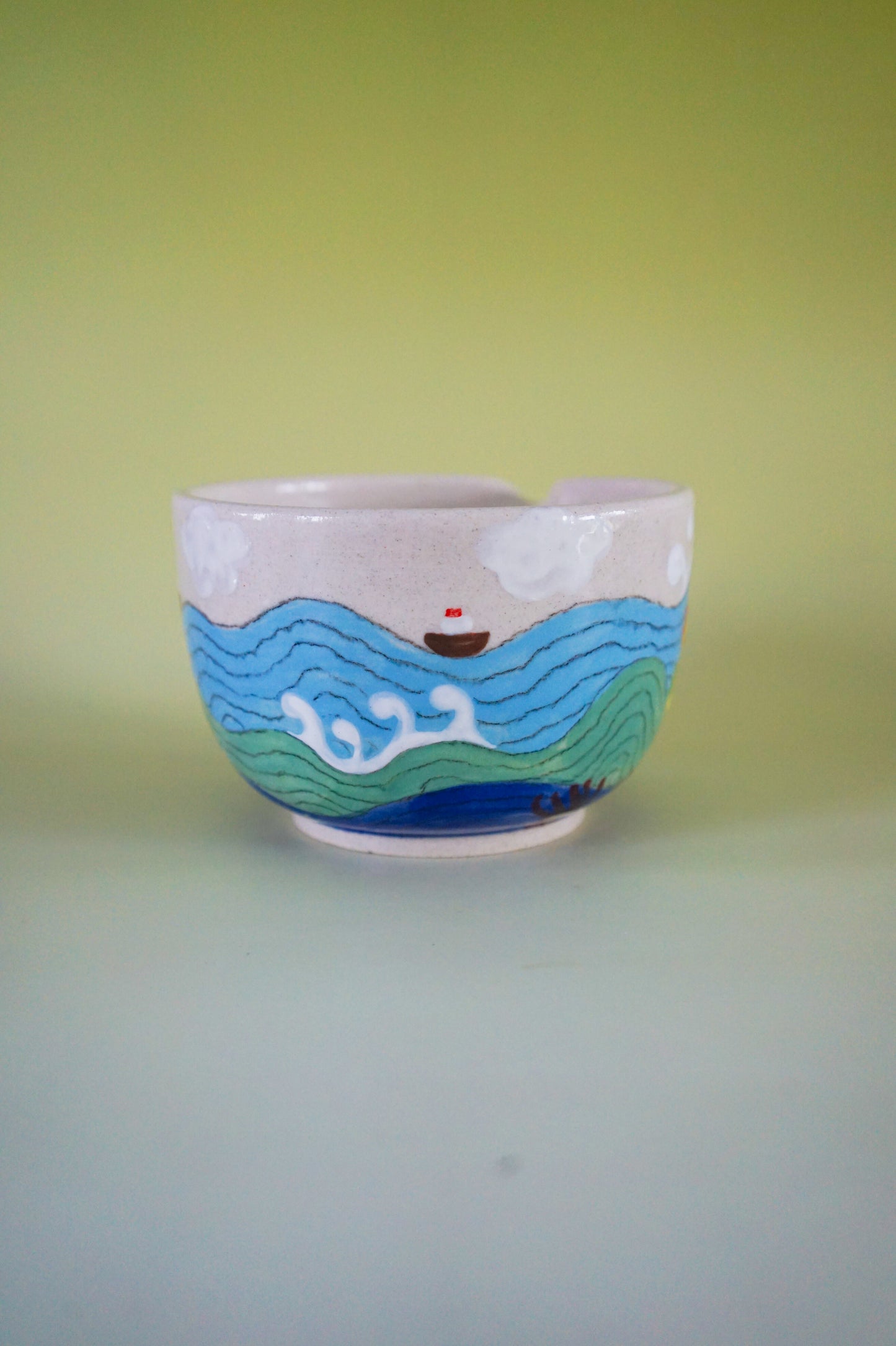 Matcha bowl - Ponyo and The Sea 2 - Pre Order